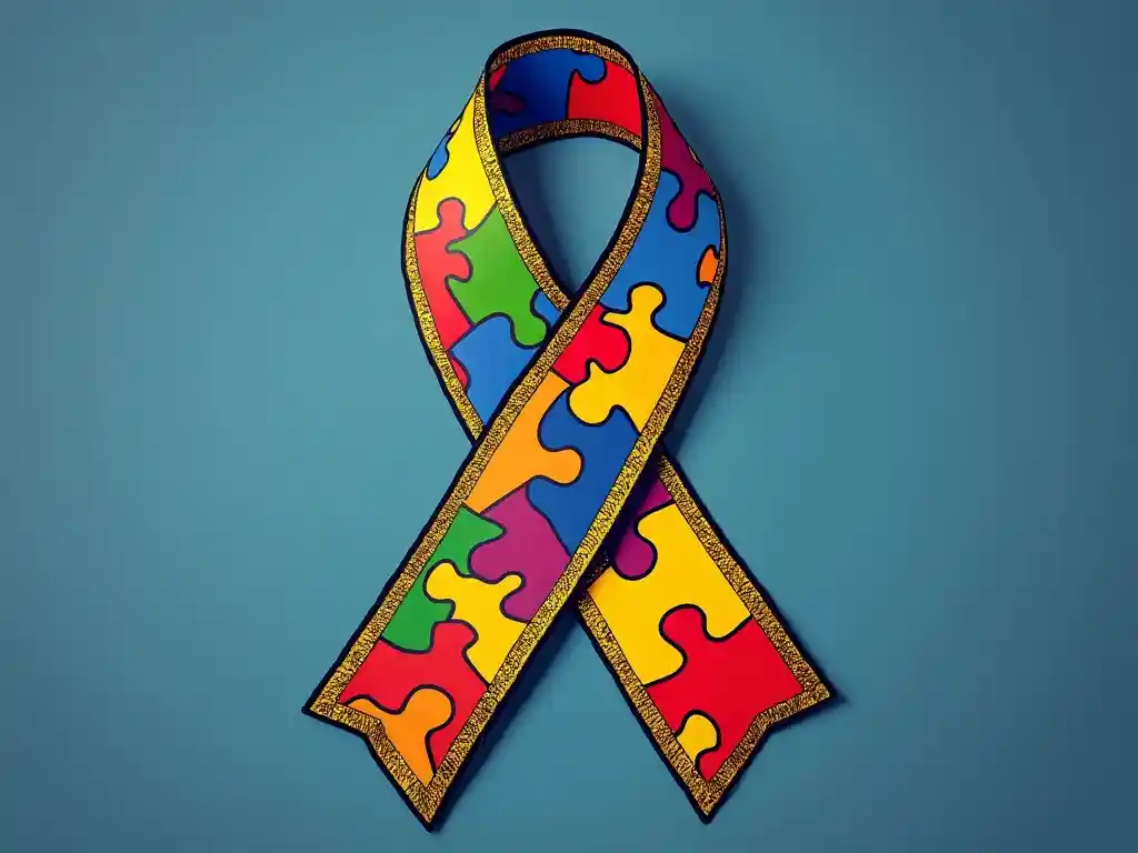 Autism Awareness Ribbon